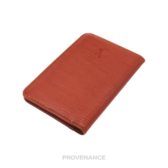 🔴 Louis Vuitton Pocket Organizer Wallet - Fawn Epi Leather - Picture 5 of 8